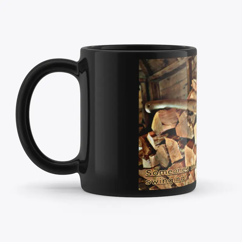 Woodpile Axe Mug