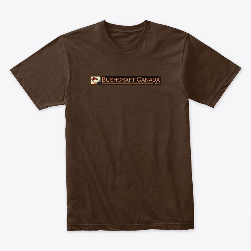 Brown Tee - Original Bushcraft Logo.